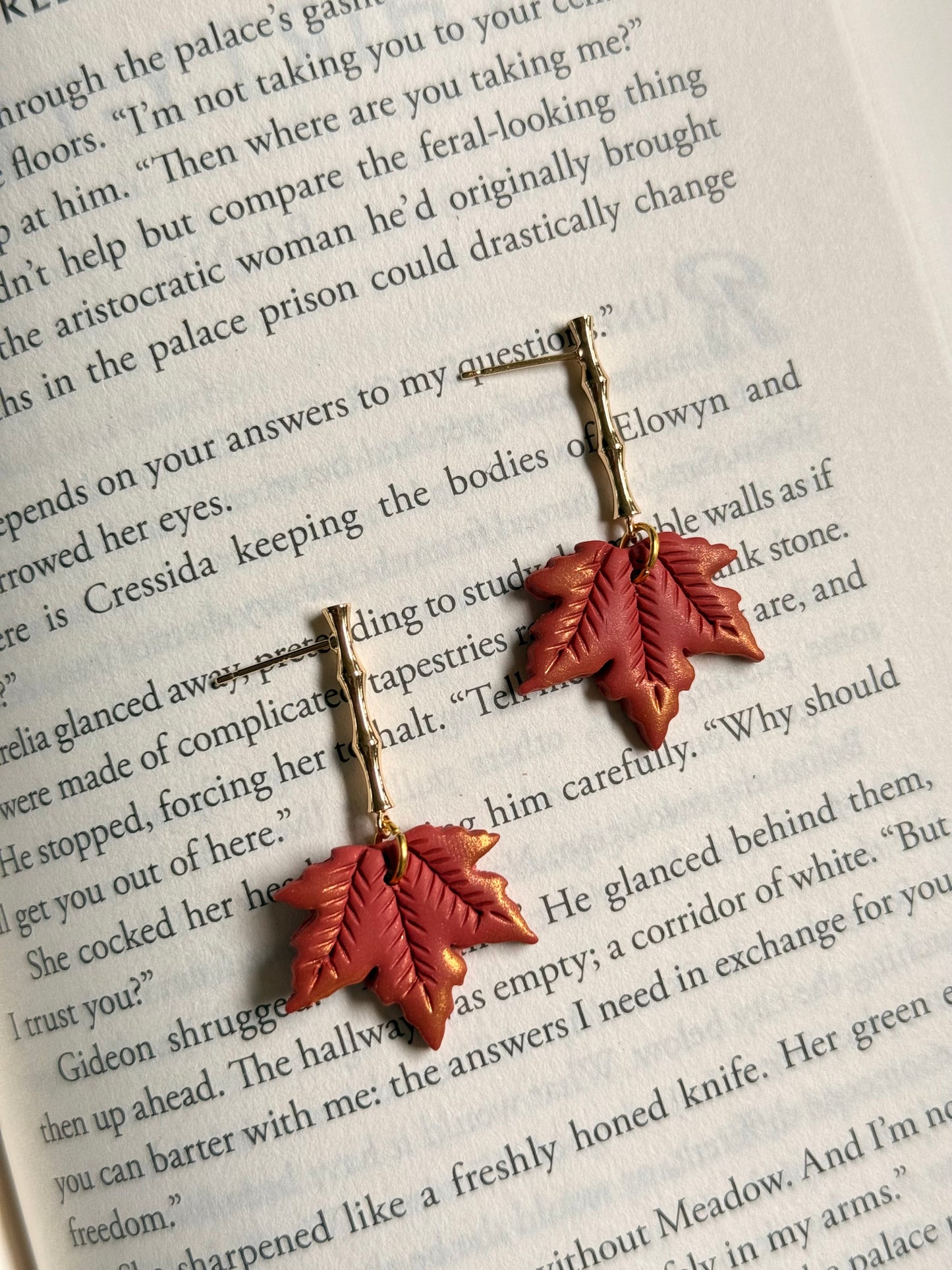 Autumn Leaves  | Polymer Clay Earrings