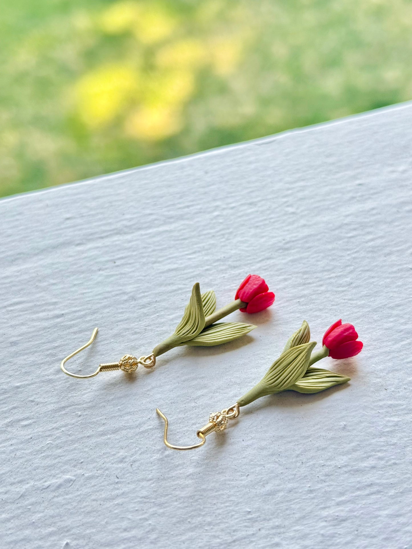 Tulips | Clay Earrings